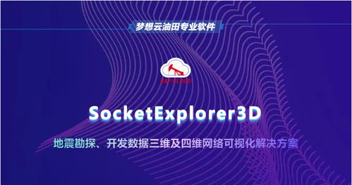 夢想云油田專業(yè)軟件SocketExplorer3D 三維及四維地震勘探與開發(fā)數(shù)據(jù)的網(wǎng)絡(luò)可視化解決方案